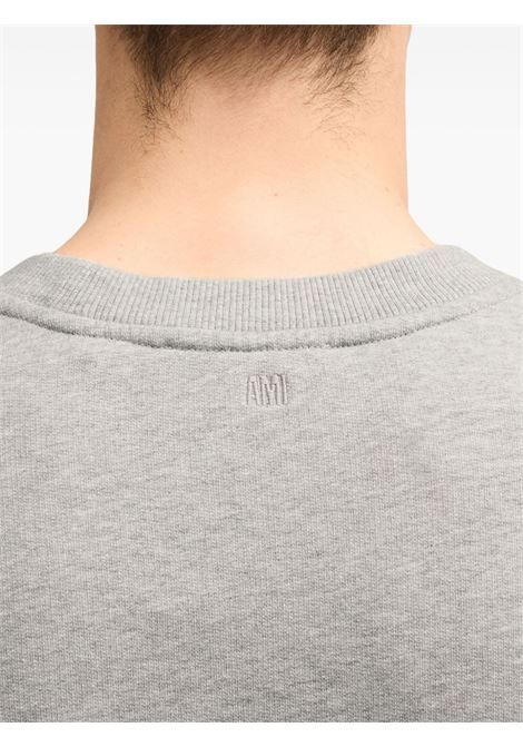 Felpa Ami de Coeur in grigio Ami Paris - unisex AMI PARIS | BFUSW0357300951